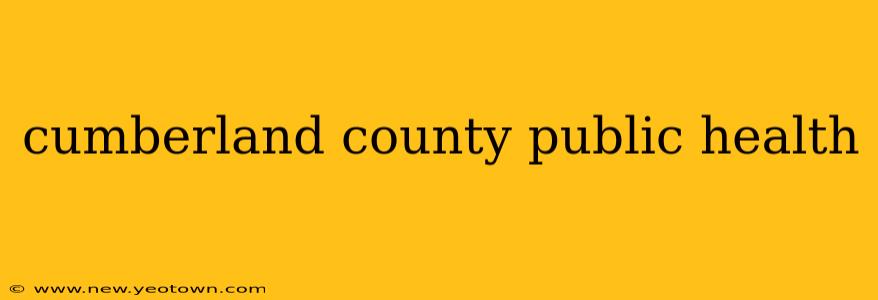 cumberland county public health