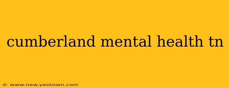 cumberland mental health tn