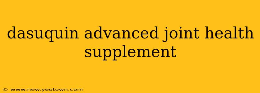 dasuquin advanced joint health supplement