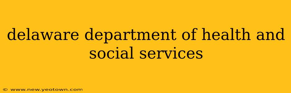 delaware department of health and social services