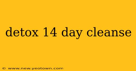 detox 14 day cleanse