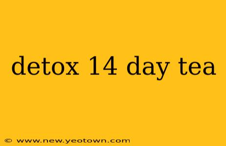 detox 14 day tea