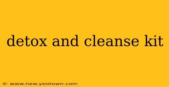 detox and cleanse kit