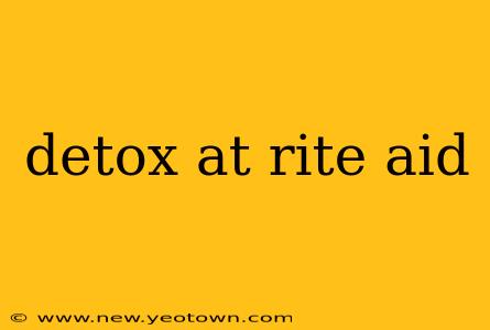 detox at rite aid