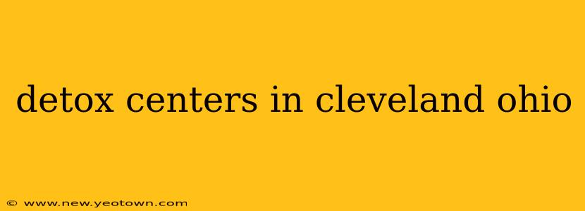 detox centers in cleveland ohio