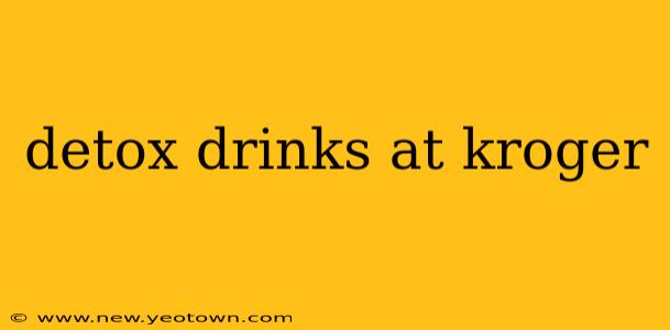 detox drinks at kroger