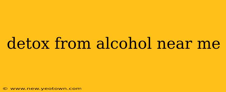 detox from alcohol near me