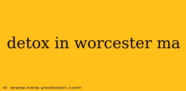 detox in worcester ma