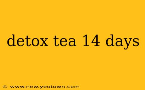 detox tea 14 days