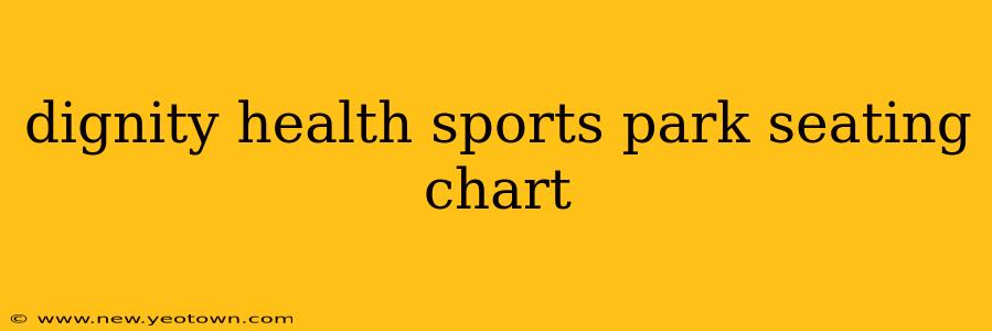 dignity health sports park seating chart
