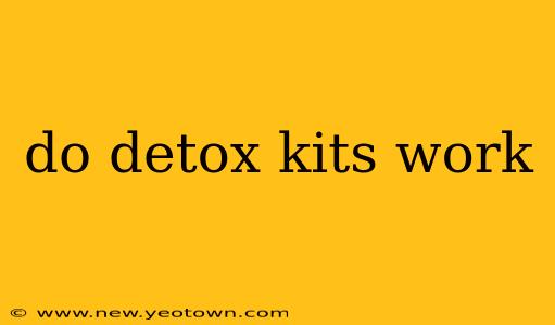 do detox kits work