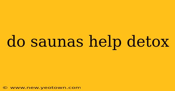 do saunas help detox