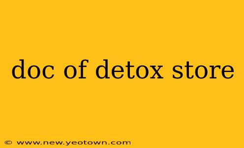 doc of detox store