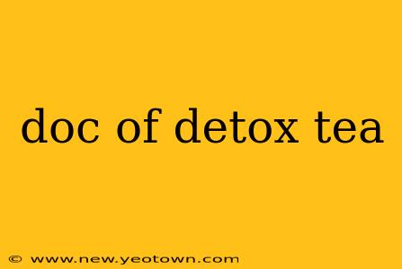 doc of detox tea
