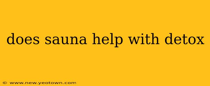 does sauna help with detox