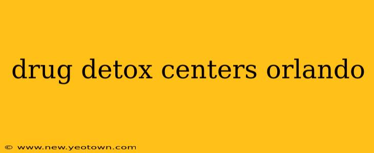 drug detox centers orlando