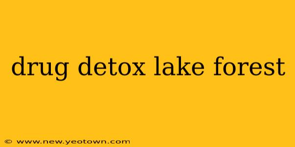 drug detox lake forest