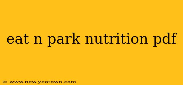 eat n park nutrition pdf