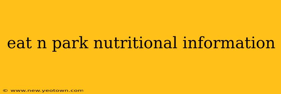 eat n park nutritional information