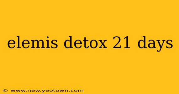 elemis detox 21 days