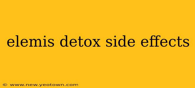 elemis detox side effects