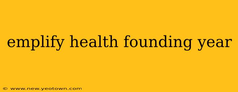 emplify health founding year