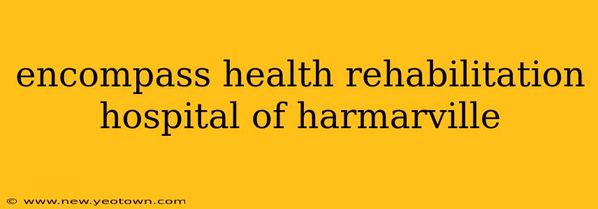 encompass health rehabilitation hospital of harmarville