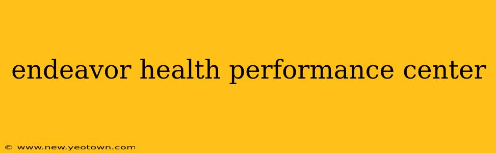endeavor health performance center