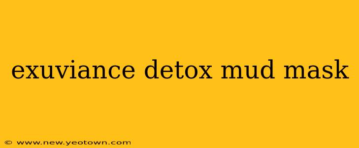 exuviance detox mud mask