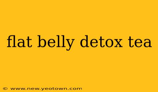 flat belly detox tea