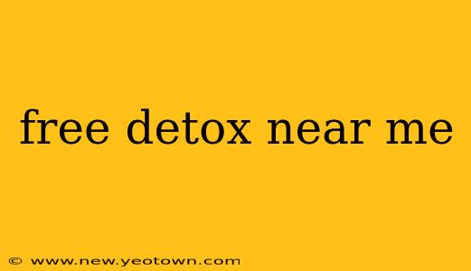 free detox near me