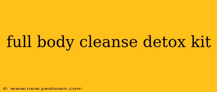 full body cleanse detox kit