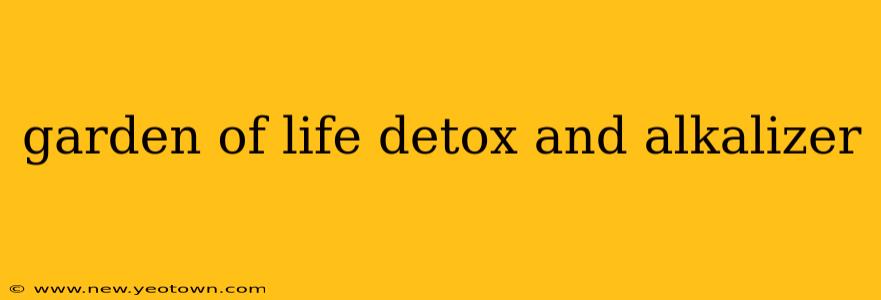 garden of life detox and alkalizer