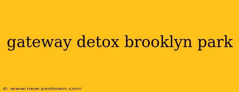 gateway detox brooklyn park