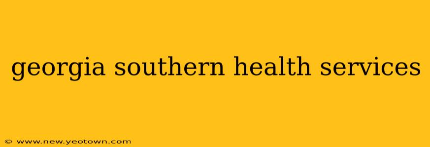 georgia southern health services