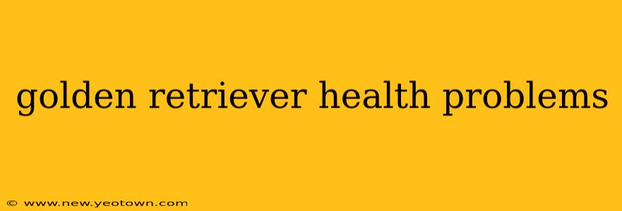 golden retriever health problems