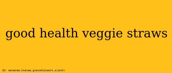 good health veggie straws