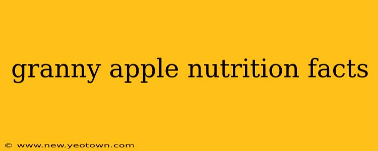 granny apple nutrition facts