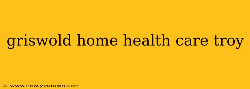 griswold home health care troy