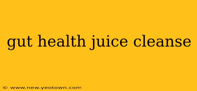 gut health juice cleanse