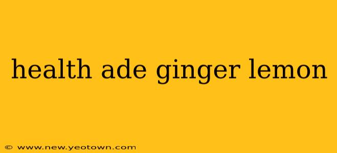 health ade ginger lemon
