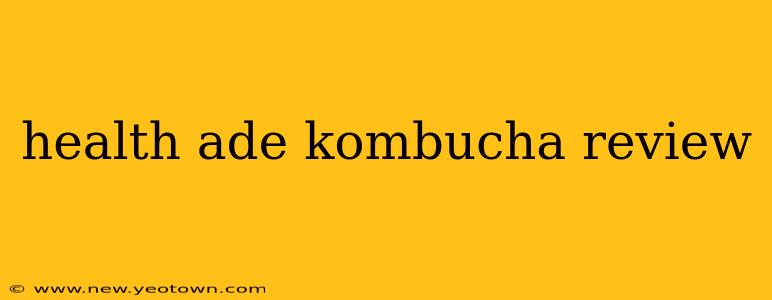 health ade kombucha review