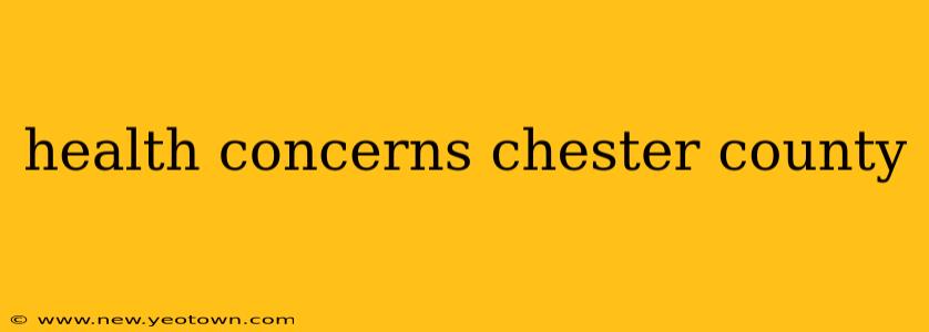 health concerns chester county