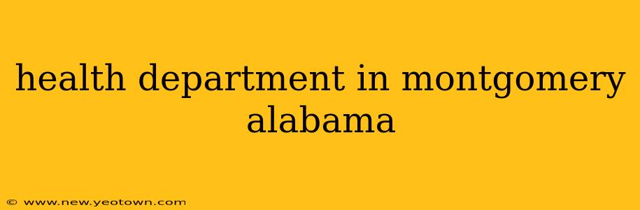 health department in montgomery alabama