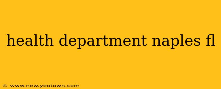 health department naples fl