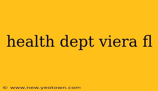 health dept viera fl