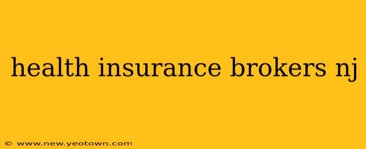 health insurance brokers nj