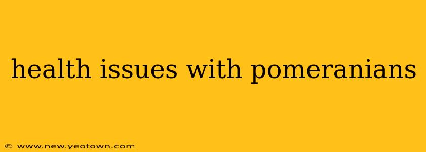 health issues with pomeranians