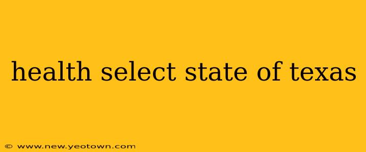 health select state of texas