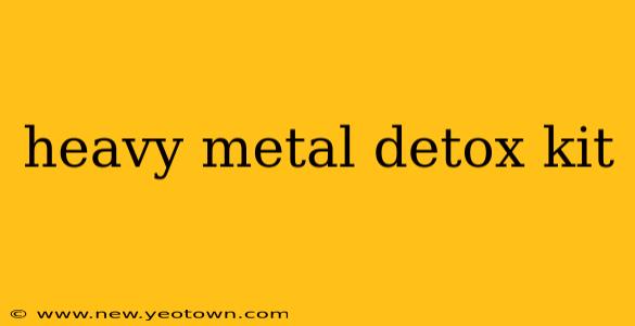 heavy metal detox kit